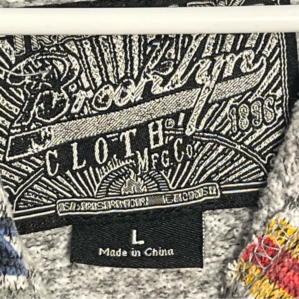 Brooklyn Cloth Multicolor Aztec Patterned hoodie … - image 6